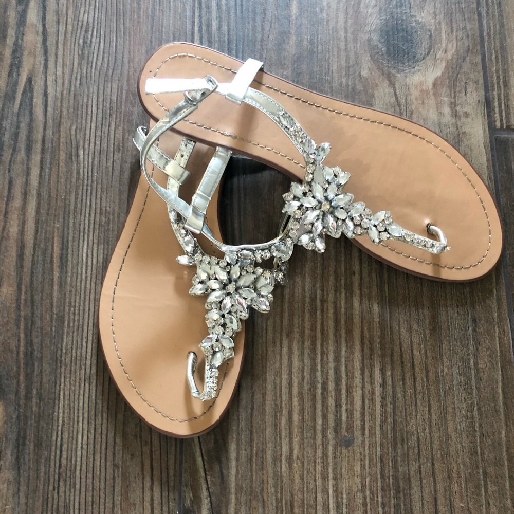 Rhinestone sandals